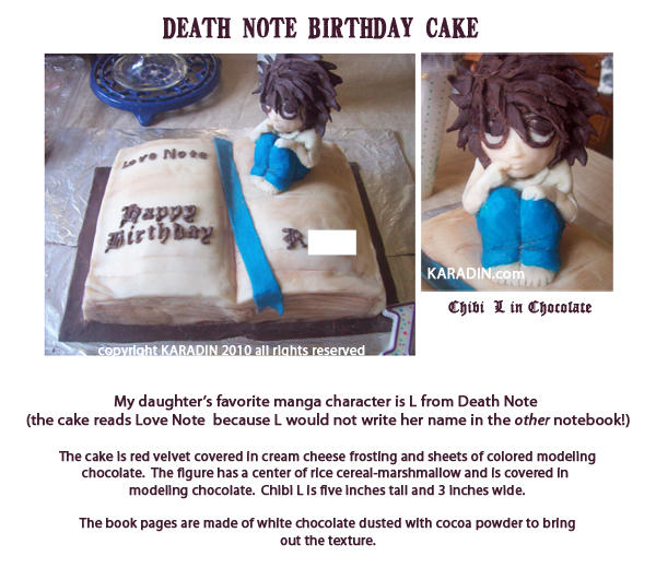 Death Note Birthday Cake by karadin on DeviantArt