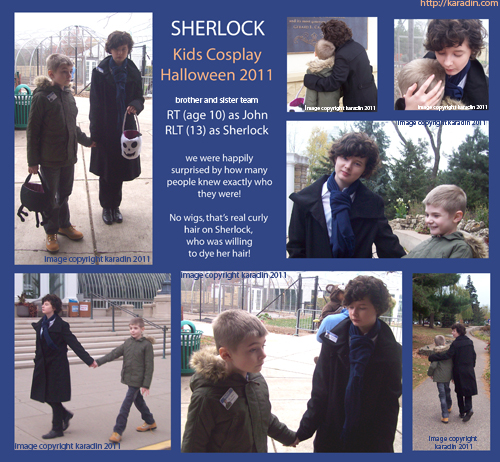 SHERLOCK Kids Cosplay