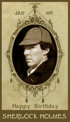 Happy Birthday Sherlock Holmes