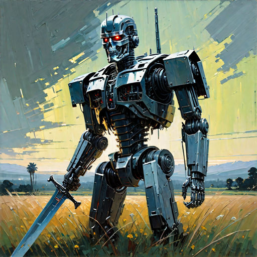 The final battle (Terminator art) by blueissuspicious on DeviantArt