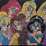 Disney Princess Sugar Skulls