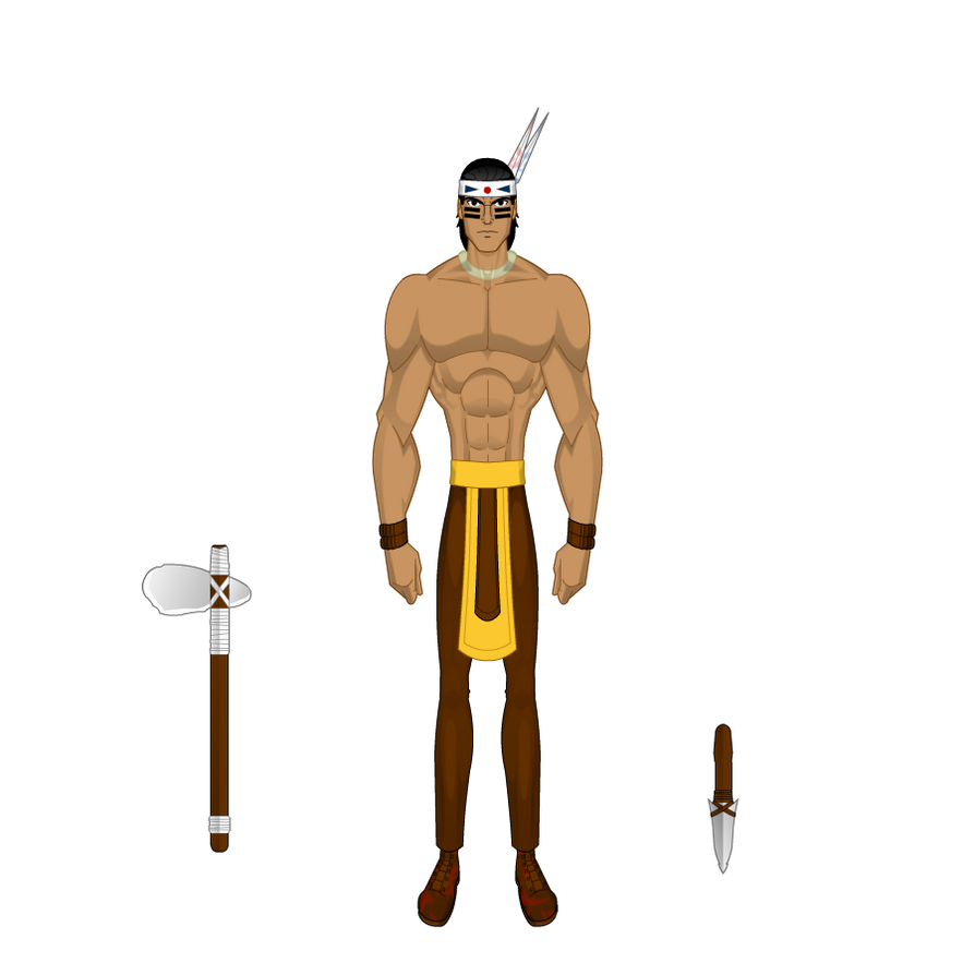 Native American Warrior OC by Trasegorsuch on DeviantArt