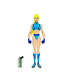 Samus Aran (Zero Suit) v2 by Trasegorsuch