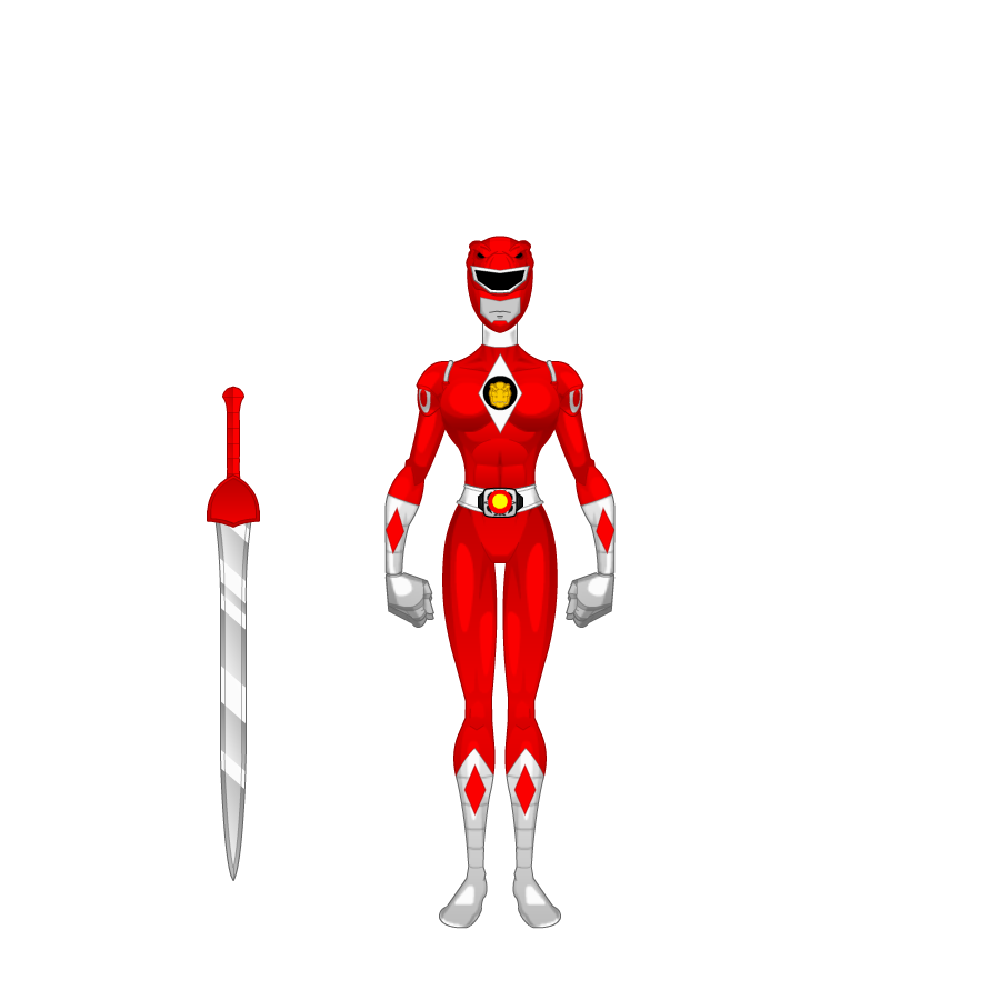 Power Rangers: Red Ranger (Female) by Trasegorsuch on DeviantArt