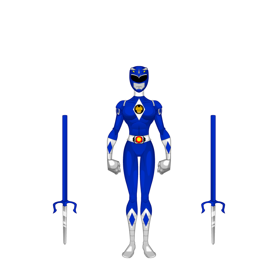 Power Rangers: Blue Ranger (Female) by Trasegorsuch on DeviantArt