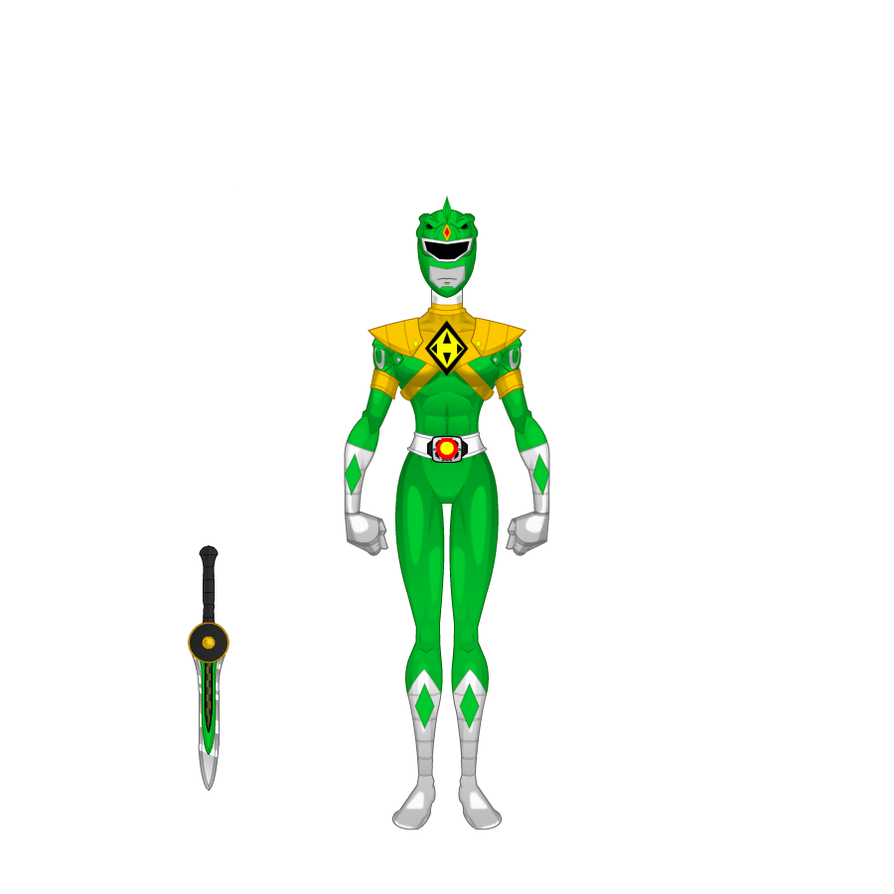 Power Rangers: Green Ranger (Female) by Trasegorsuch on DeviantArt
