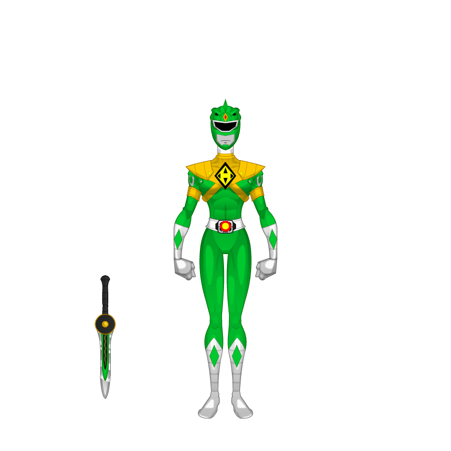 Power Rangers: Green Ranger (Female) by Trasegorsuch on DeviantArt