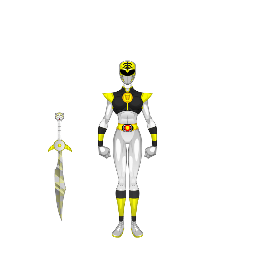 Power Rangers: White Ranger (Female) by Trasegorsuch on DeviantArt