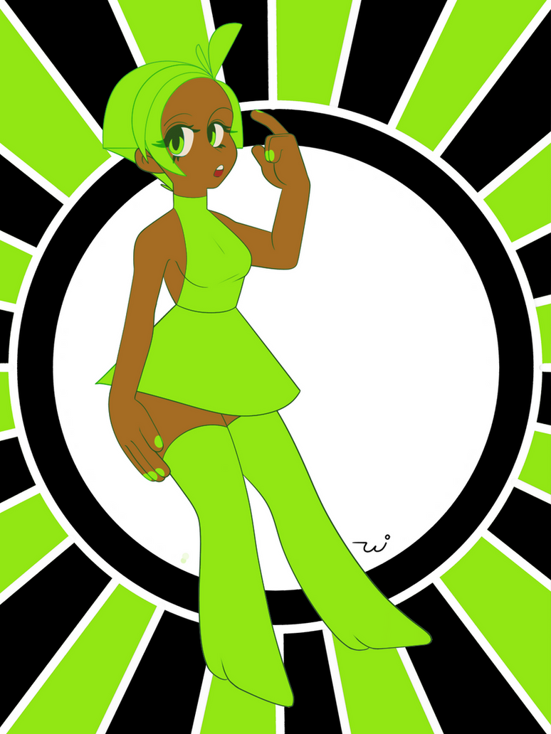 Lime Girl by TwisterStud on DeviantArt