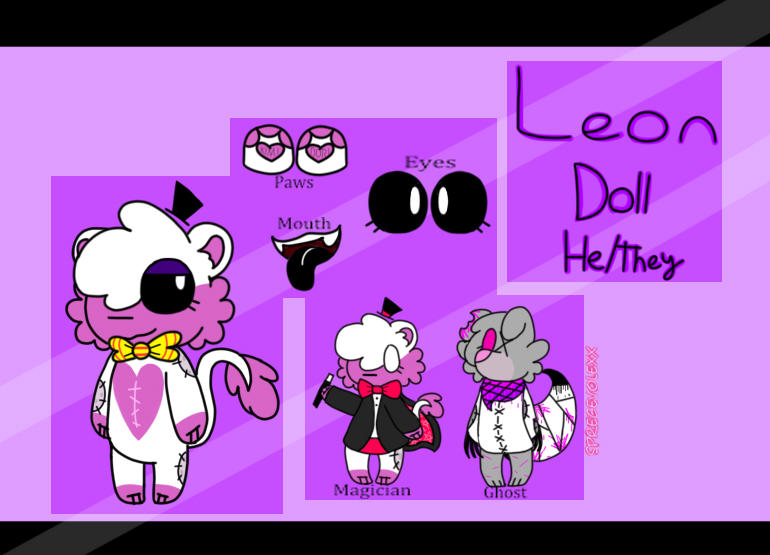 Leon ref sheet (remake) by NisshokuArt on DeviantArt