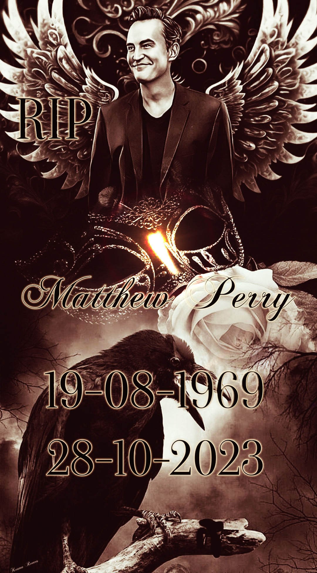 RIP Matthew Perry by rusty4472 on DeviantArt