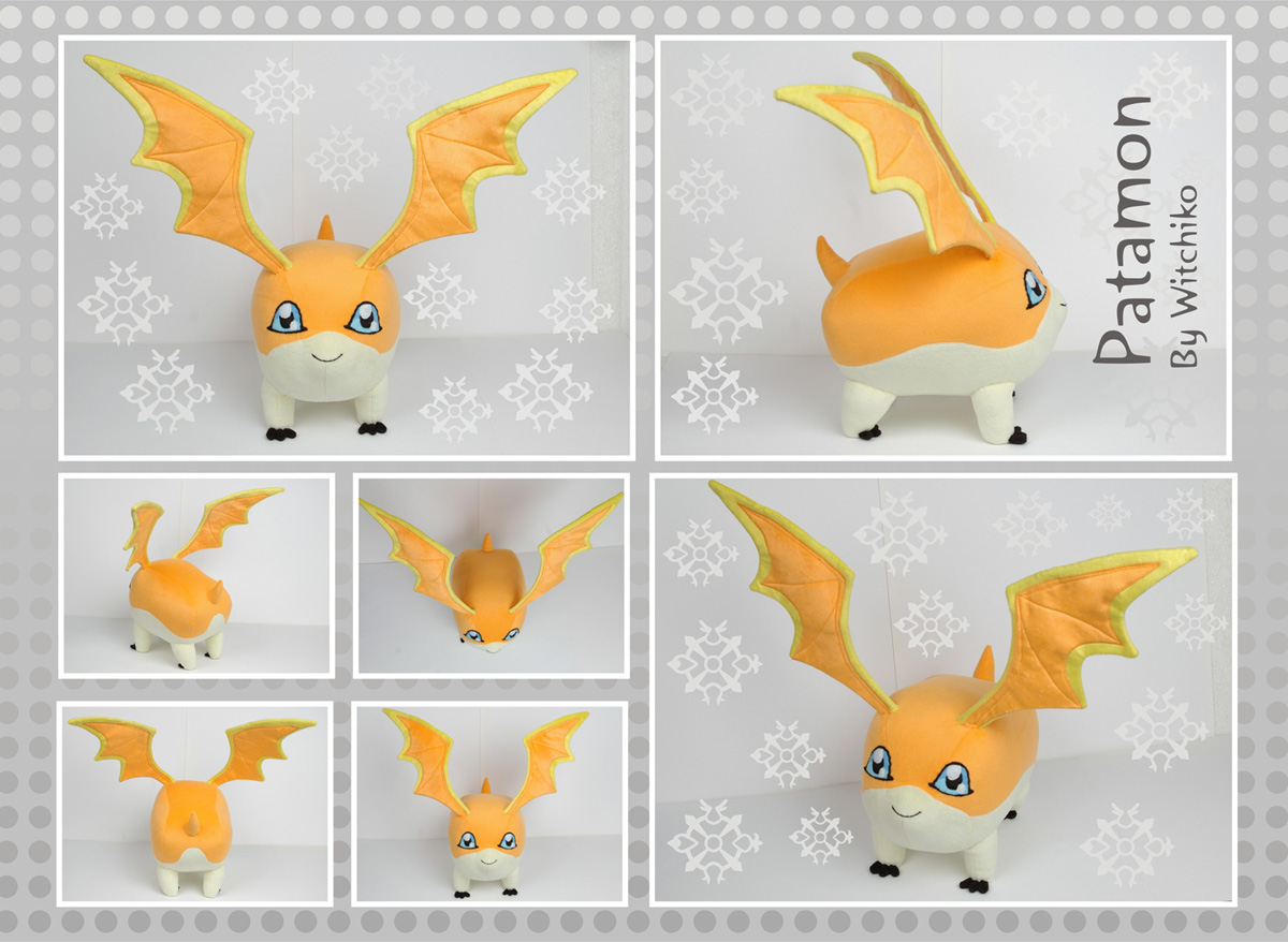 Patamon plush::::::