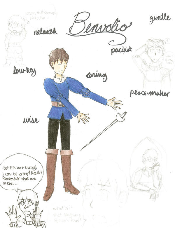 Romeo And Juliet Benvolio By Rottweiler Chan On Deviantart