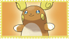 Alolan Raichu - STAMP by YtFantasy