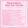 2023 Con Schedule