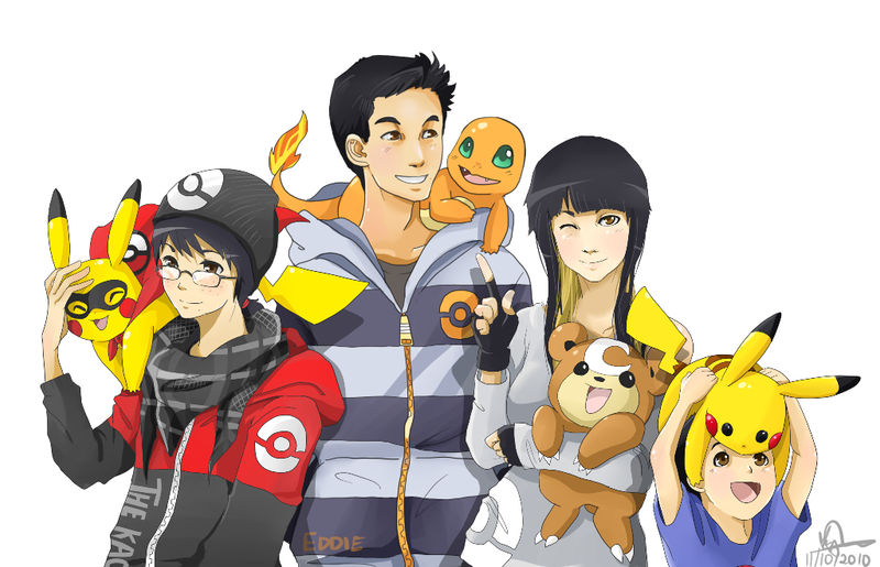 Family of Pokemon Trainers 2011