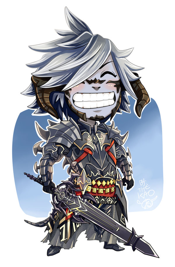 Dai's FFXIV Chibi Character