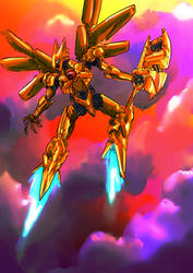 mecha hawkman