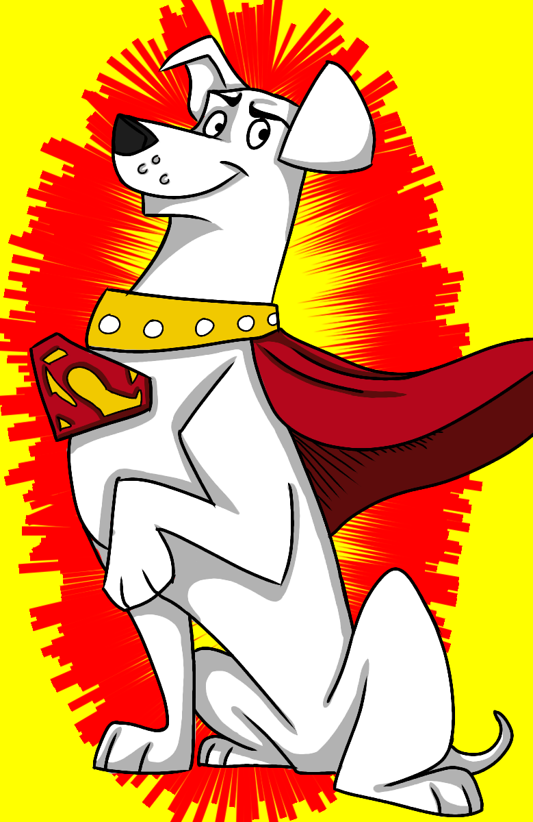 Krypto the super dog by Sketch-Wild on DeviantArt