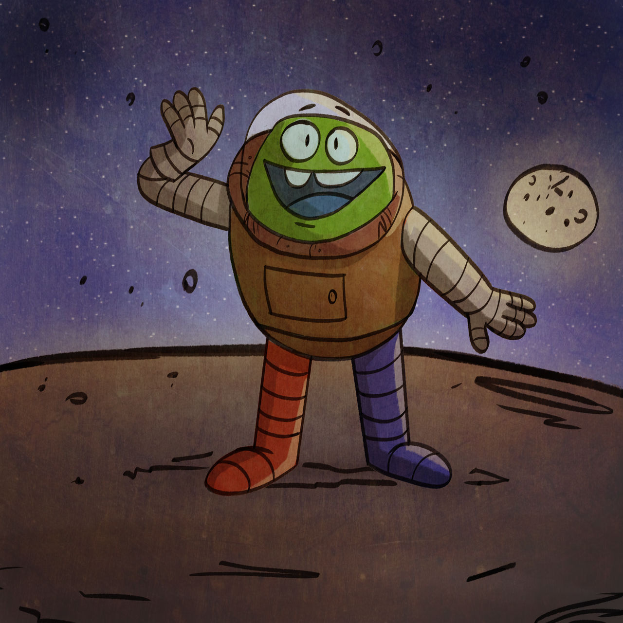 Alien Astronaut by Lee-bird on DeviantArt