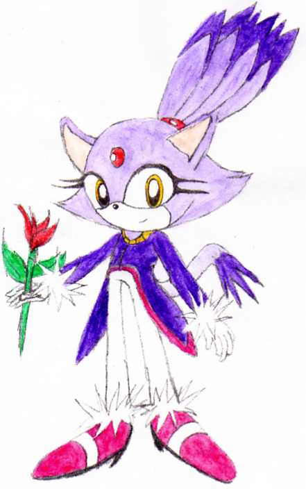 Blaze with Flower