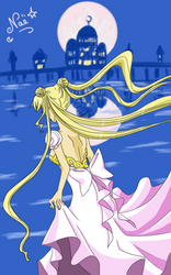 Princess Serenity - Walking in the night