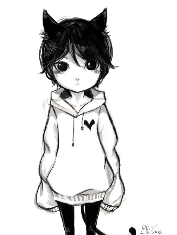 Kitty Cat Boy by Sunofureku on DeviantArt Kitty Cat Boy by Sunofureku on DeviantArt