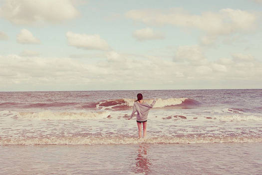 Beach Photoshoot- Knee deep