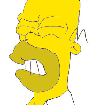 angry simpson by d3v1n3 on DeviantArt