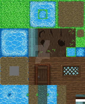 Work in Progress Tileset - World 1