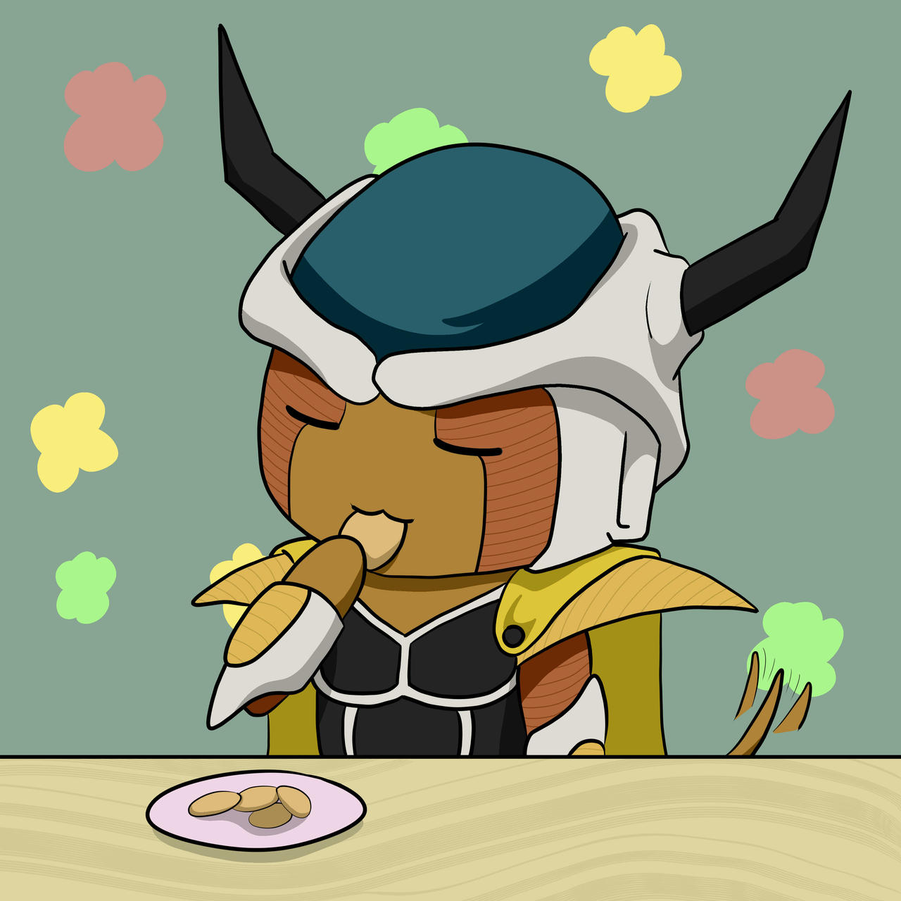 Admiral Haabu and Cookie by Pakrete on DeviantArt