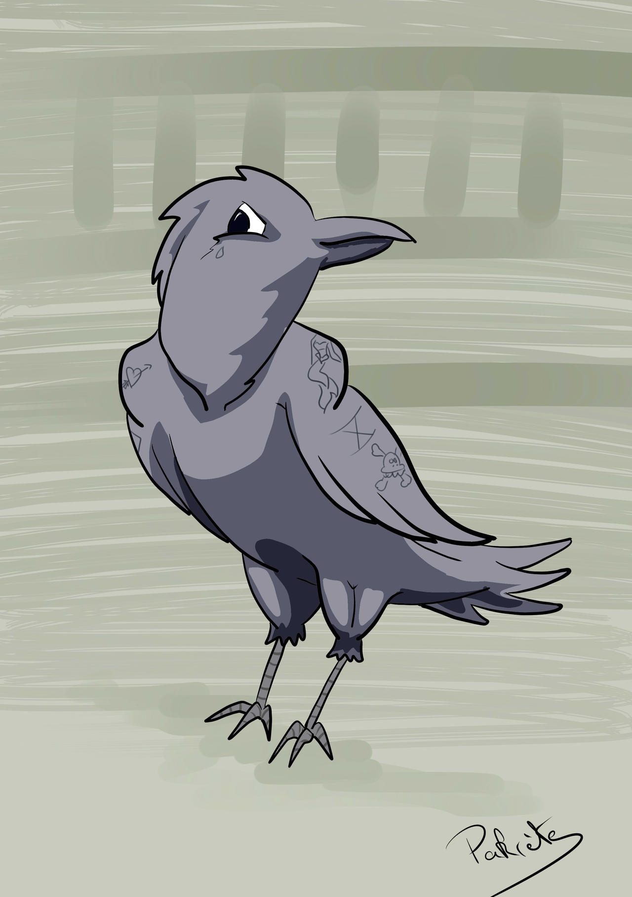 Raven by Pakrete on DeviantArt
