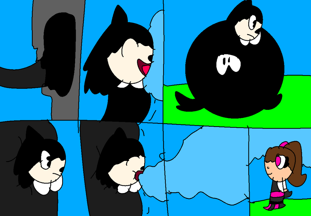 A Devil Bloat Fun | Water Inflation by NatariChanIndiecross on DeviantArt