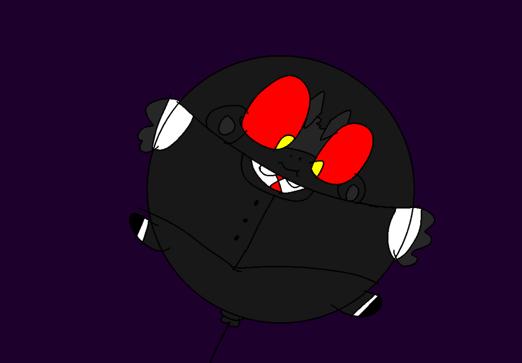 Demon Balloon | Inflation by NatariChanIndiecross on DeviantArt