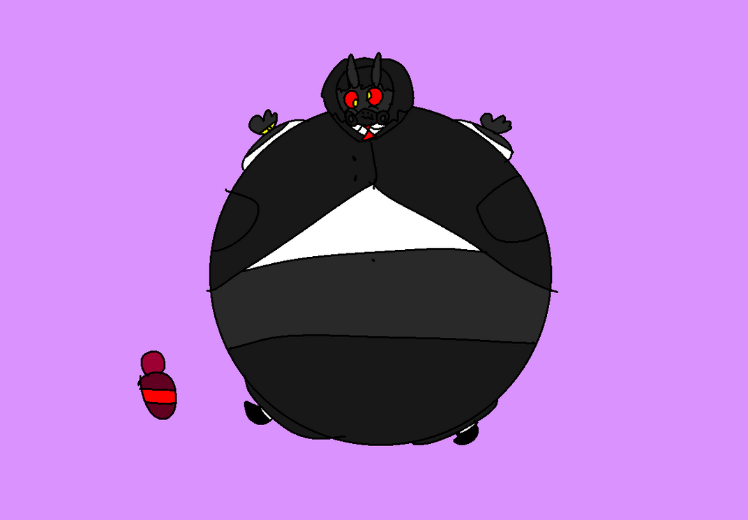 Atari Inflation Demon Bloated | Soda Inflation by NatariChanIndiecross on DeviantArt