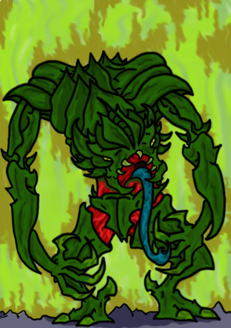 Green monster by oozy5000 on DeviantArt