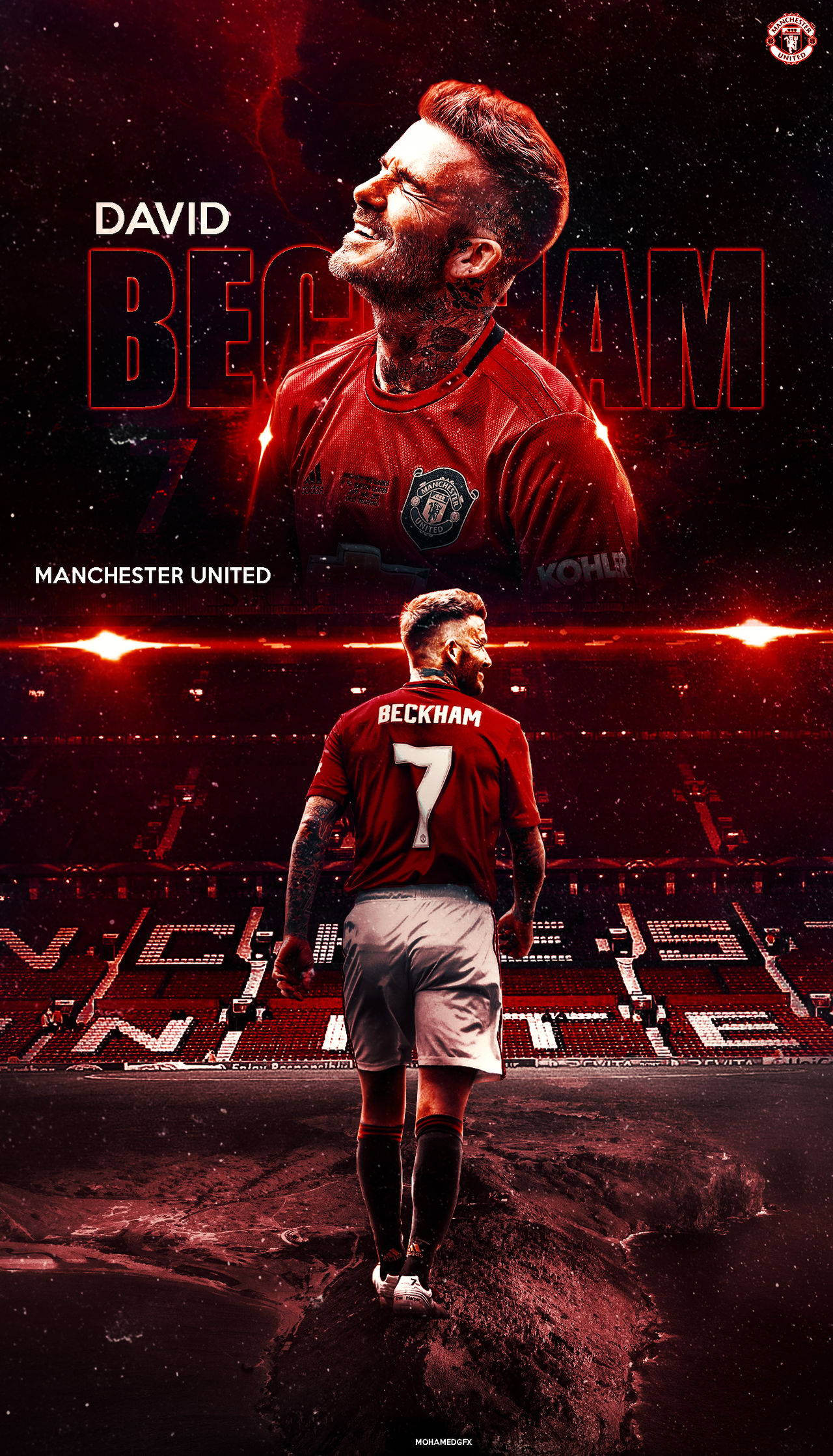 David Beckham Man Utd Wallpaper