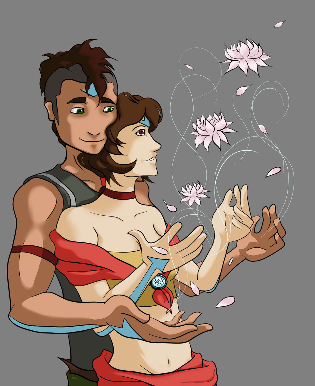 Kai x Jinora: Dancing Lotus