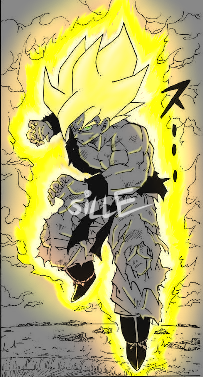 Super Saiyan Goku (Namek/Frieza Saga) by cxnvectixn on DeviantArt