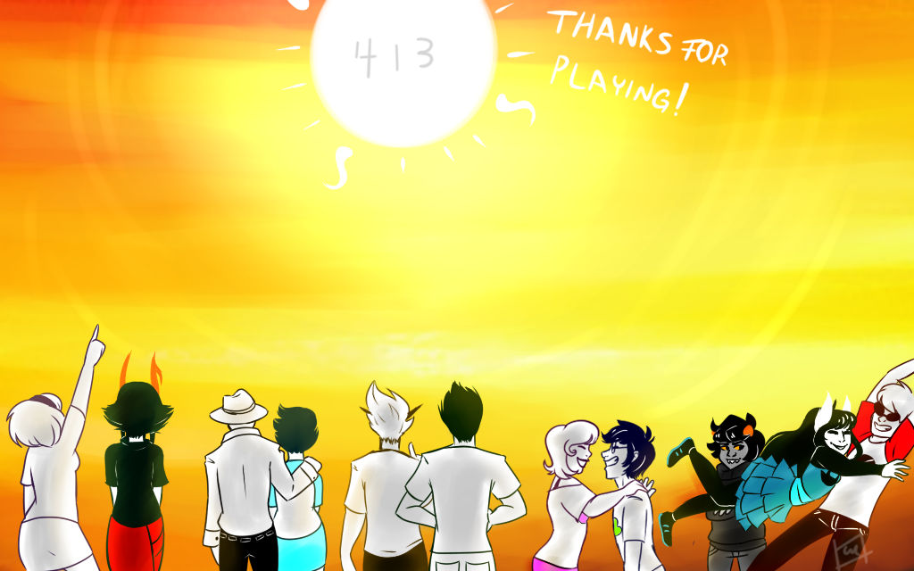 Thanks For Playing Homestuck Ending Fanart By Ritacrowtastic On Deviantart Thanks For Playing Homestuck Ending Fanart By Ritacrowtastic On Deviantart