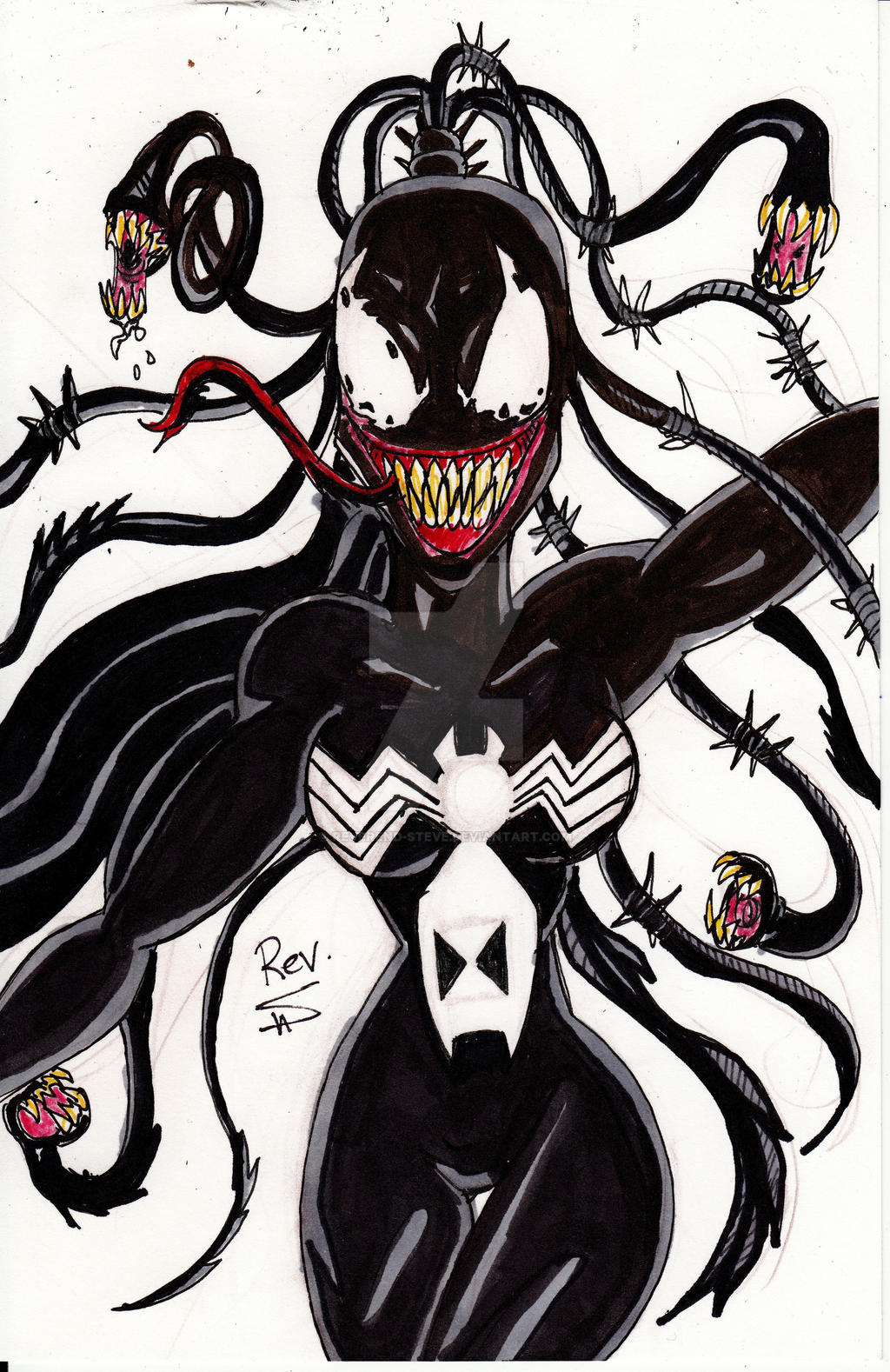 She Venom by ReverendSteve on DeviantArt
