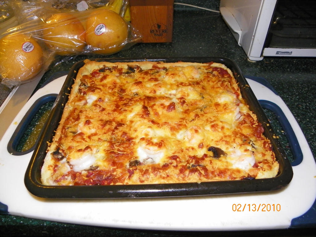 Shrimp Pizza by dcolb121 on DeviantArt