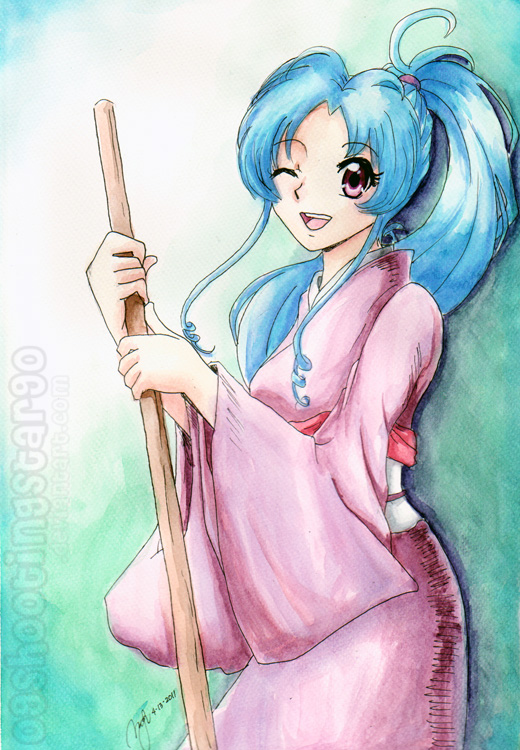 Botan Commission 1 by JM-anime on DeviantArt