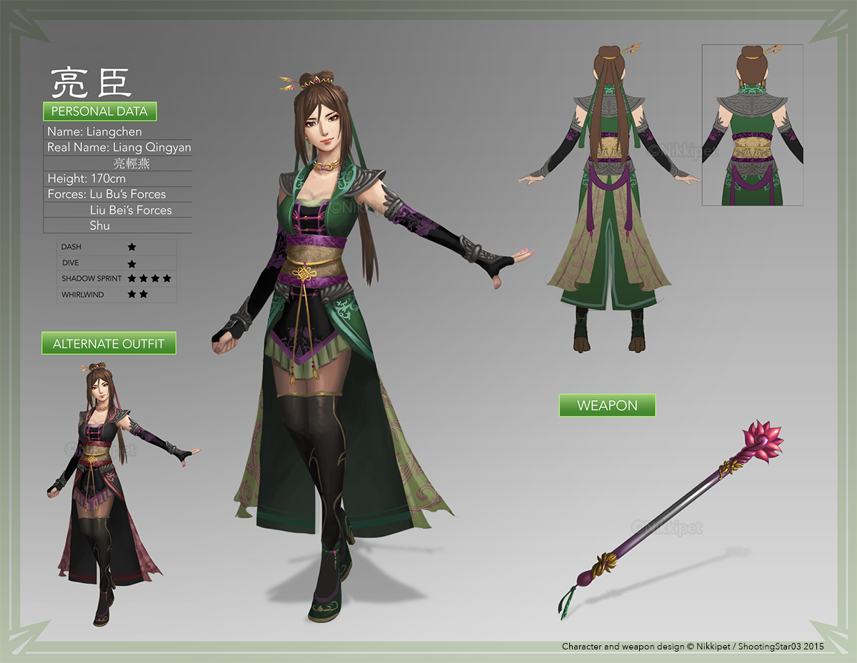 DW: Liang Qingyan (Reference Sheet + Bio)