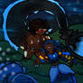Beau and Hyacinth As Sirens
