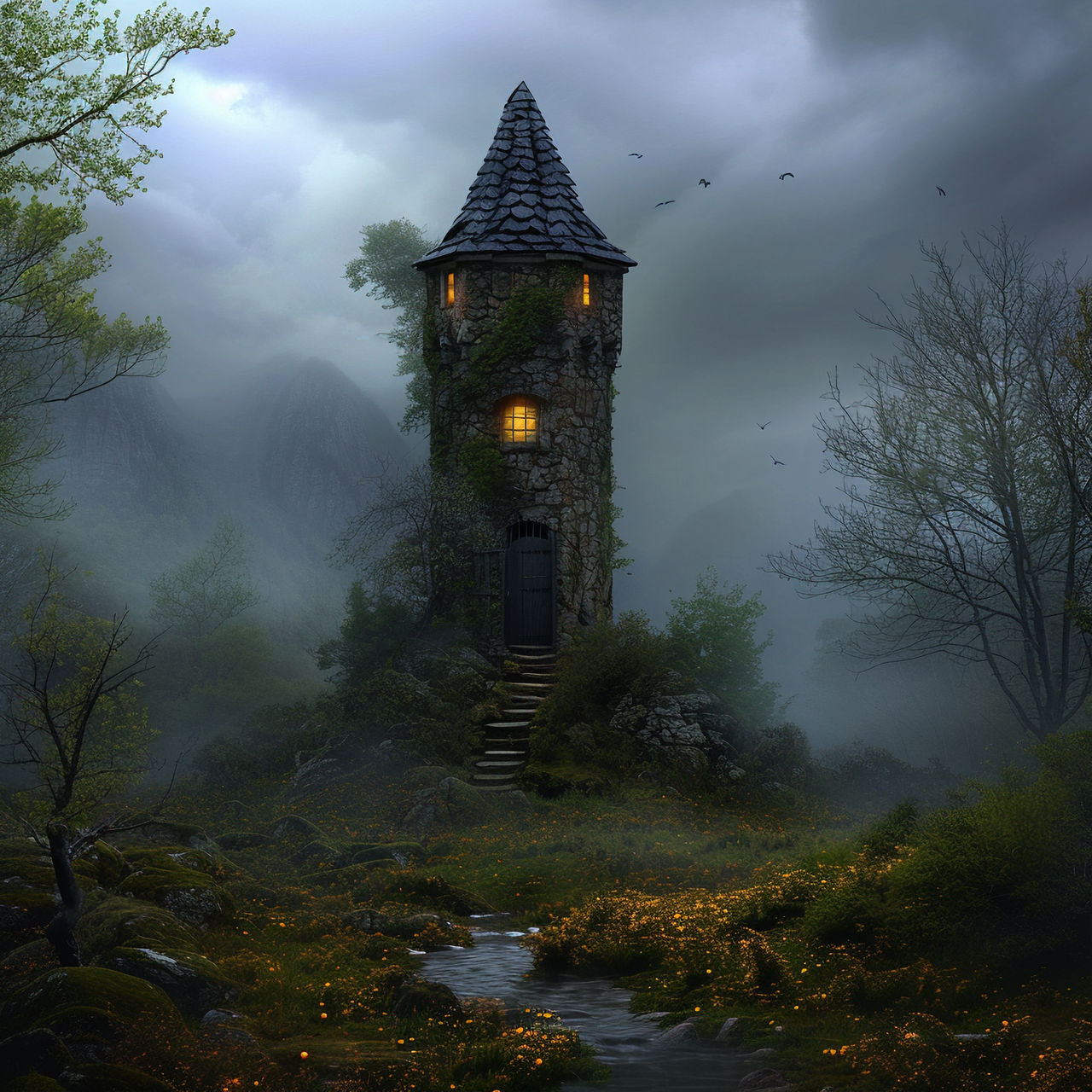 An Old Wizard Tower by Tixu66 on DeviantArt