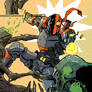 Aliens vs. Deathstroke!