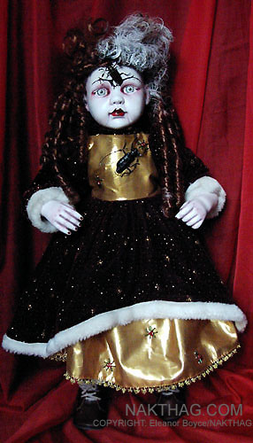 NURSERY CRYMES Bugberta - Gothic Horror doll