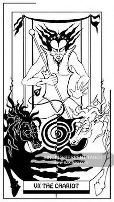 The Chariot - Singing Serpent Tarot