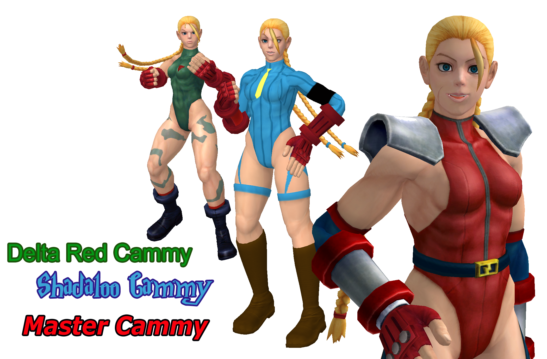 CAMMY WHITE - The 3D Evolution of Delta Red (DarkOverlord1296) : r